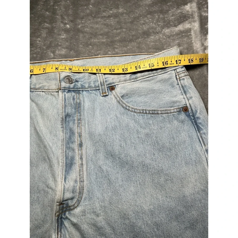 Levi's 501 Jeans Men Size 38x32 (Actually 35x31) Button Fly Denim Made In USA